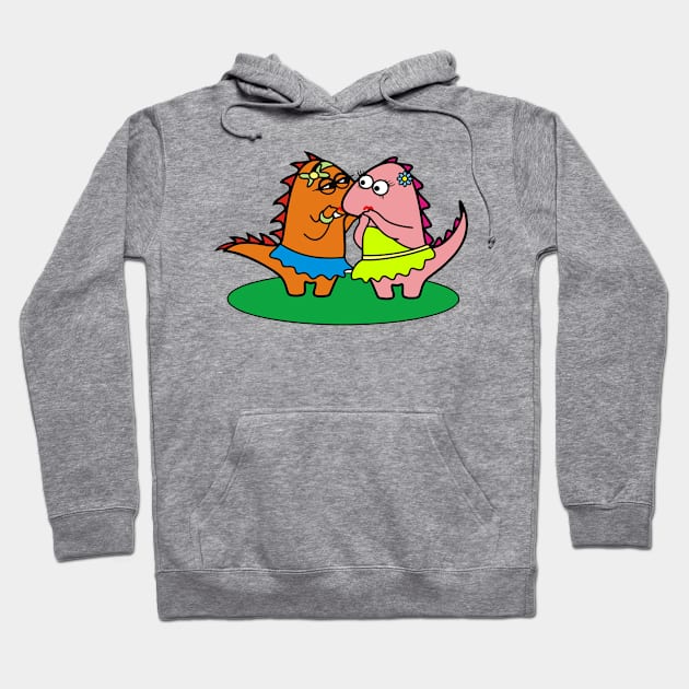 little dragon girls Hoodie by Atrixy